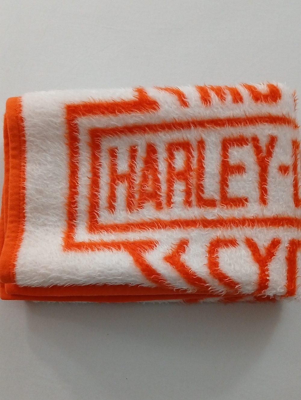 Vintage Harley Davidson Baby Blanket